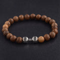 Wood Beads Cross Bracelet - Gro Limitless