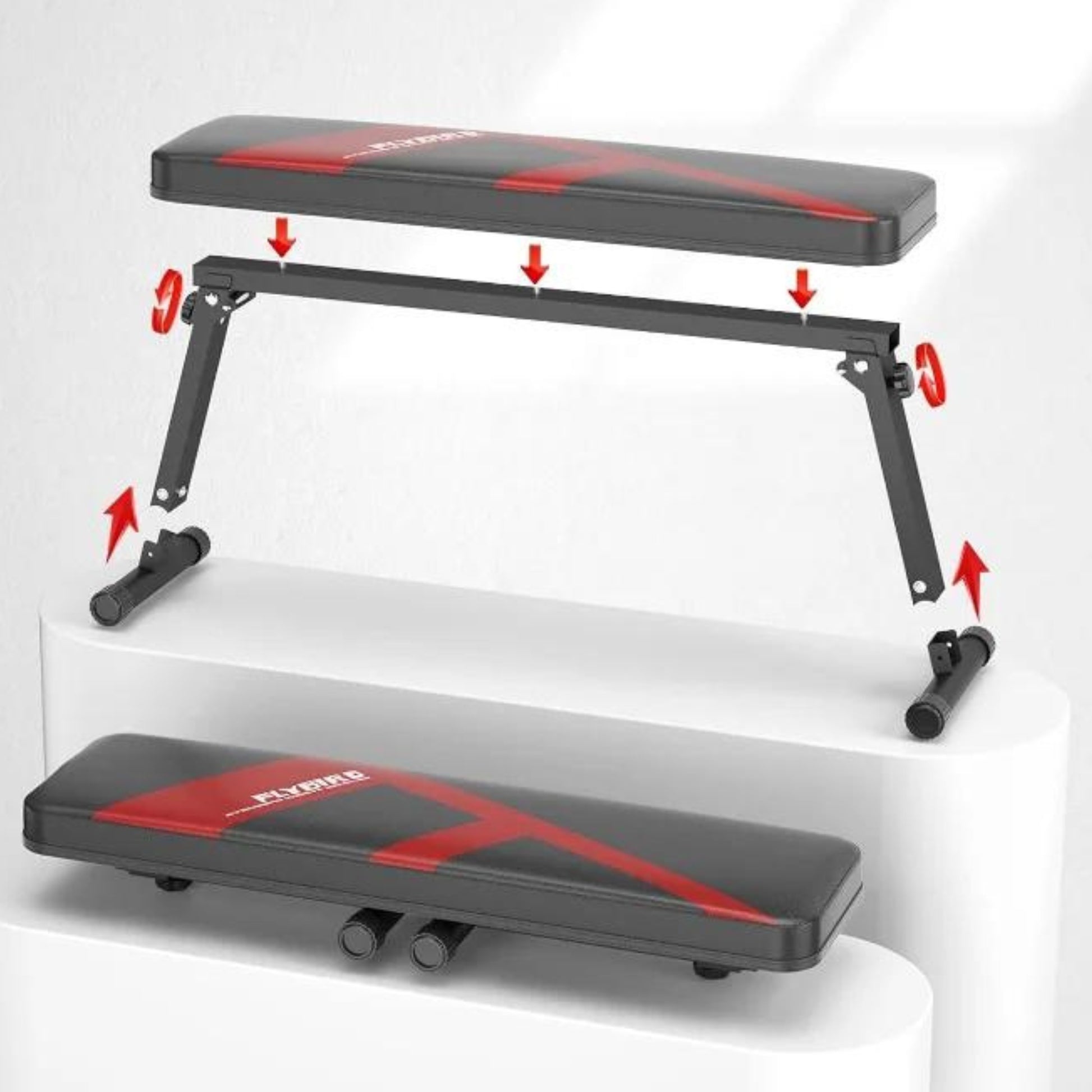 Foldable Flat Bench - Gro Limitless